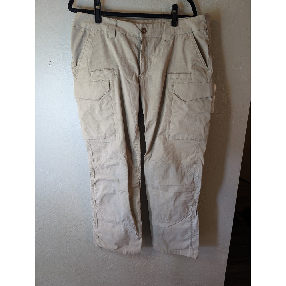 First Tactical Womens Workwear Utility Cargo Pants‎ Tan / Cream size 16 R